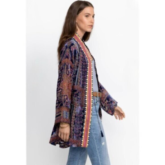 NWT Johnny Was Omo Burnout Kimono - Picture 3 of 14